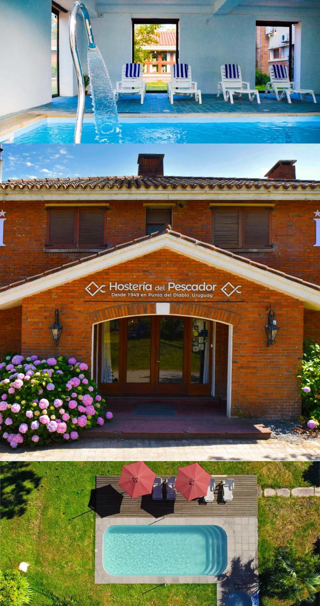 Hosteria Del Pescador Punta Del Diablo Eksteriør billede